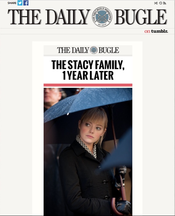 Daily Bugle - The Stacy Family