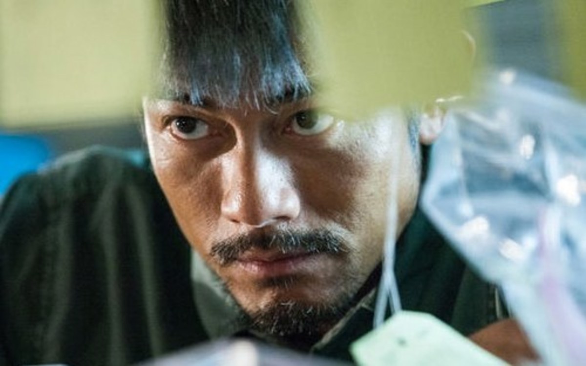 Asian man with bangs