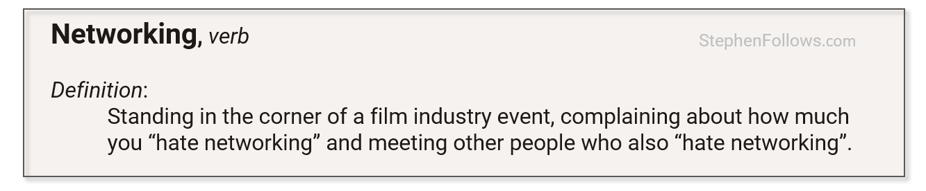 film industry networking