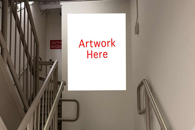 Stairwell-Sign-Beside-South-Elevator
