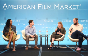 Joy Ganes, Producer,“Premature”, “I’ll Meet You There”, Seth Caplan, Producer, “Mercy Black,” “First Girl I Loved,” “Blood Fest”, Linda Nelson, CEO, Indie Rights, Benjamin Wiessner, Producer, “Thunder Road,” “Disfluency,” “In a Silent Way”