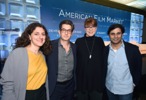 Vanessa Saal, Managing Director, Sales & Distribution, Protagonist Pictures, Clay Epstein, President, Film Mode Entertainment, Emma Slade, Independent Producer, Firefly Films, Maximilian Leo, Founder / Producer, augenschein Filmproduktion