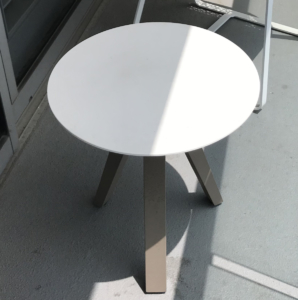 White-Patio-Table